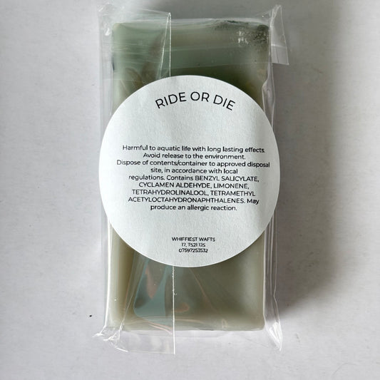 MELTS THAT MATTER -Ride Or Die Scented Wax Melt Mini Snap