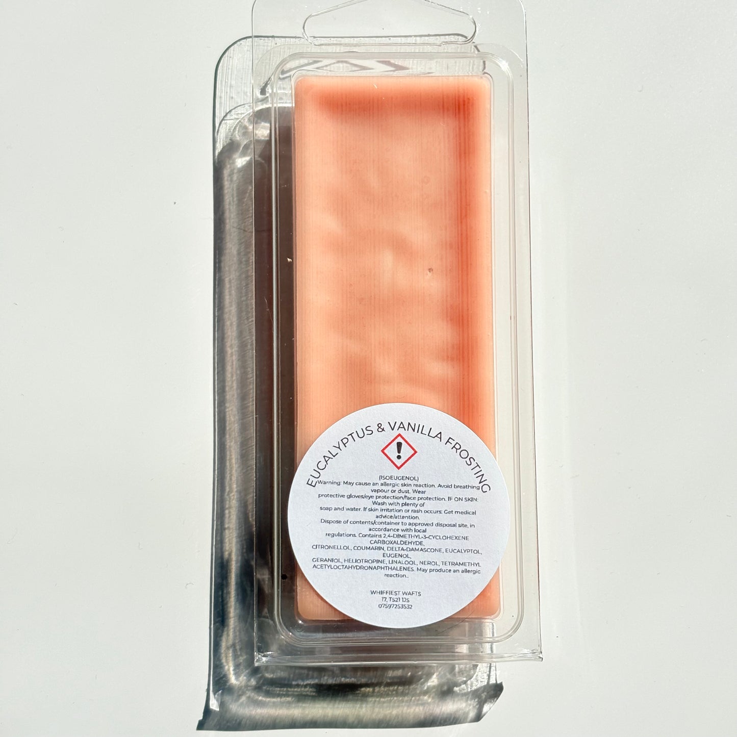 MELTS THAT MATTER - Frosted Eucalyptus & Vanilla Frosting Scented Wax Melt Snap Bar