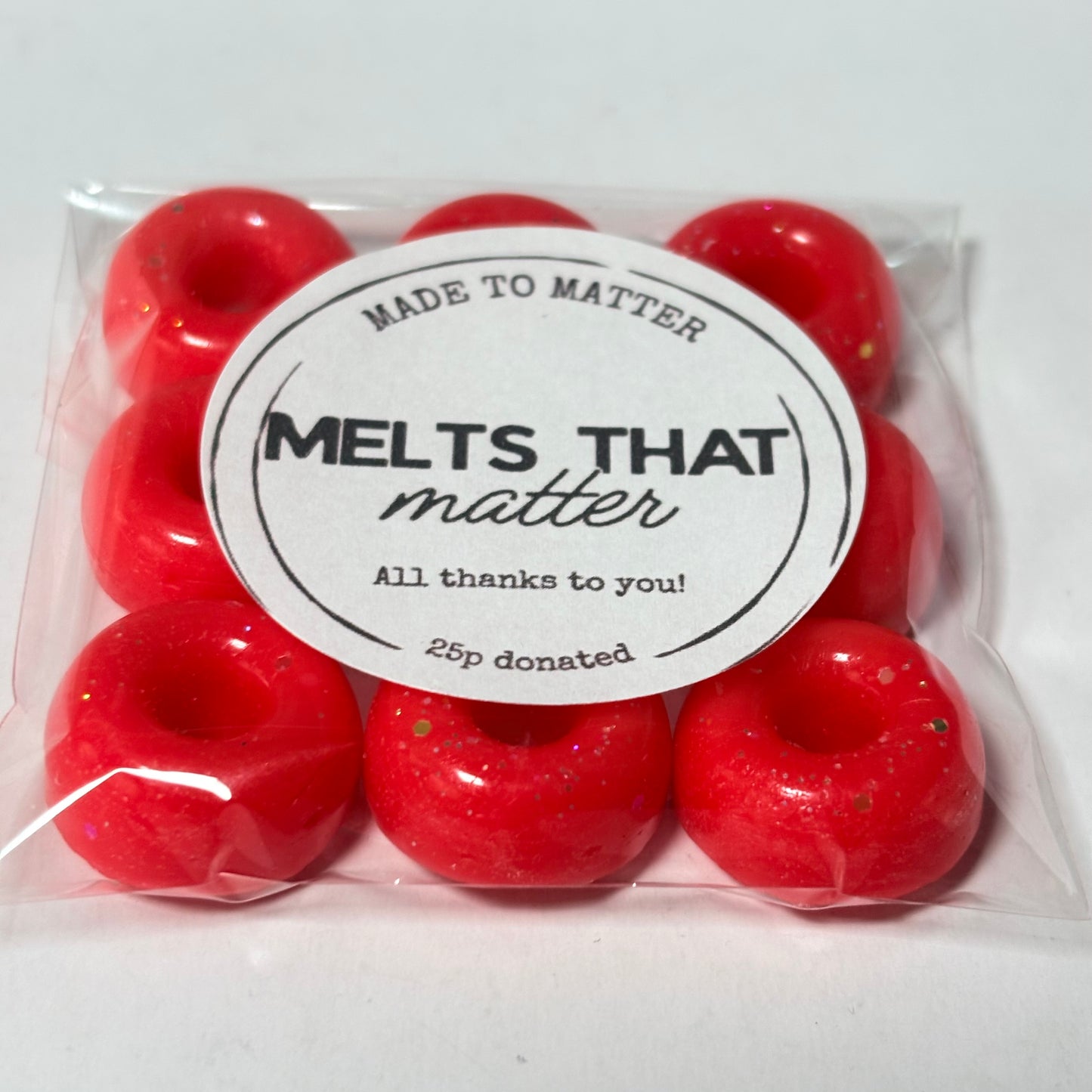 MELTS THAT MATTER - Red Poppies Scented Wax Melt