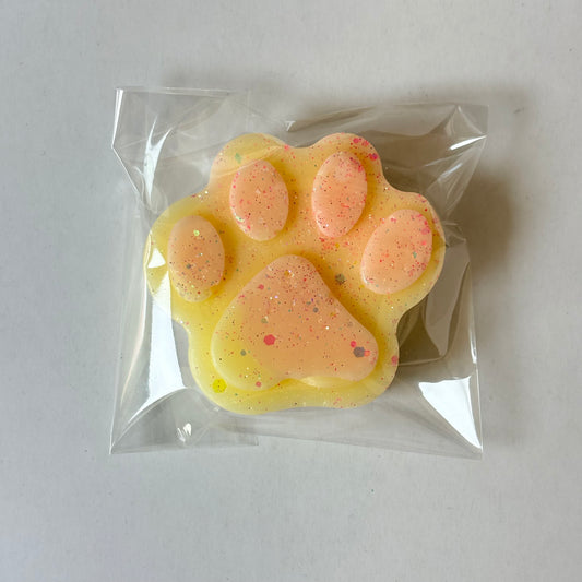 MELTS THAT MATTER - Lenny Pink Tulips & White Jasmine Scented Wax Melt Paw