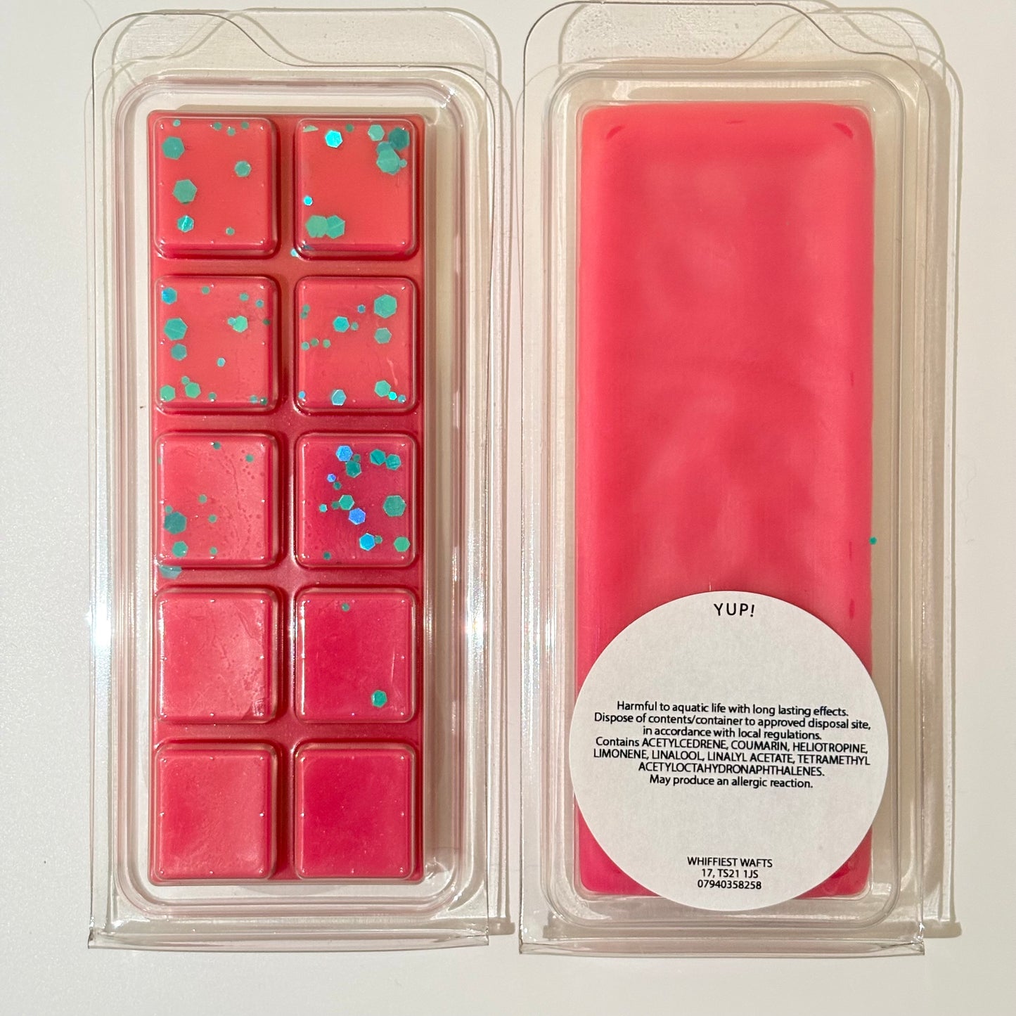 MELTS THAT MATTER - YUP! Scented Wax Melt Snap Bar