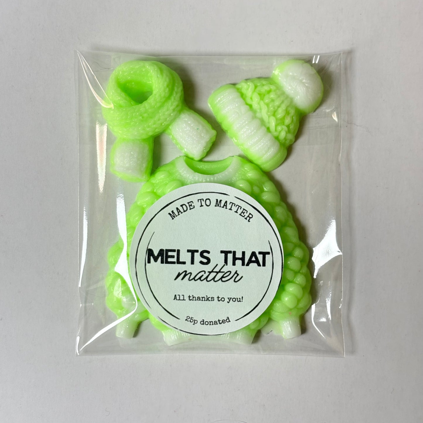 MELTS THAT MATTER - Apple Slush Scented Wax Melt Jumper