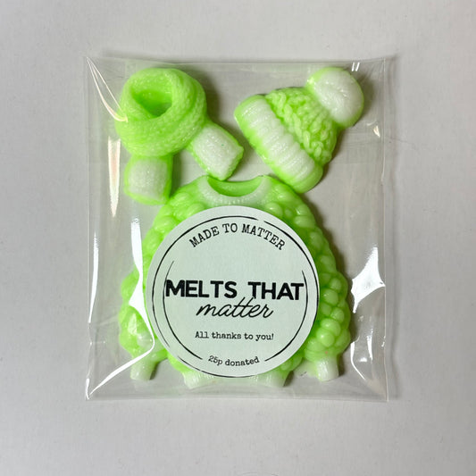 MELTS THAT MATTER - Apple Slush Scented Wax Melt Jumper