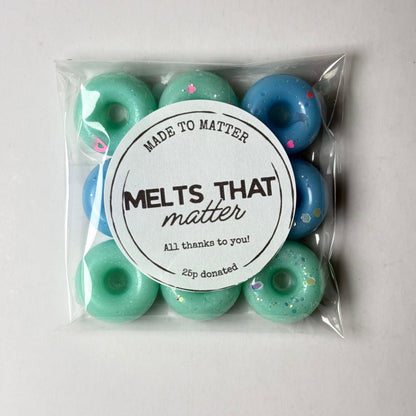 MELTS THAT MATTER - Caring Freshness & Rose Petals Scented Wax Melt