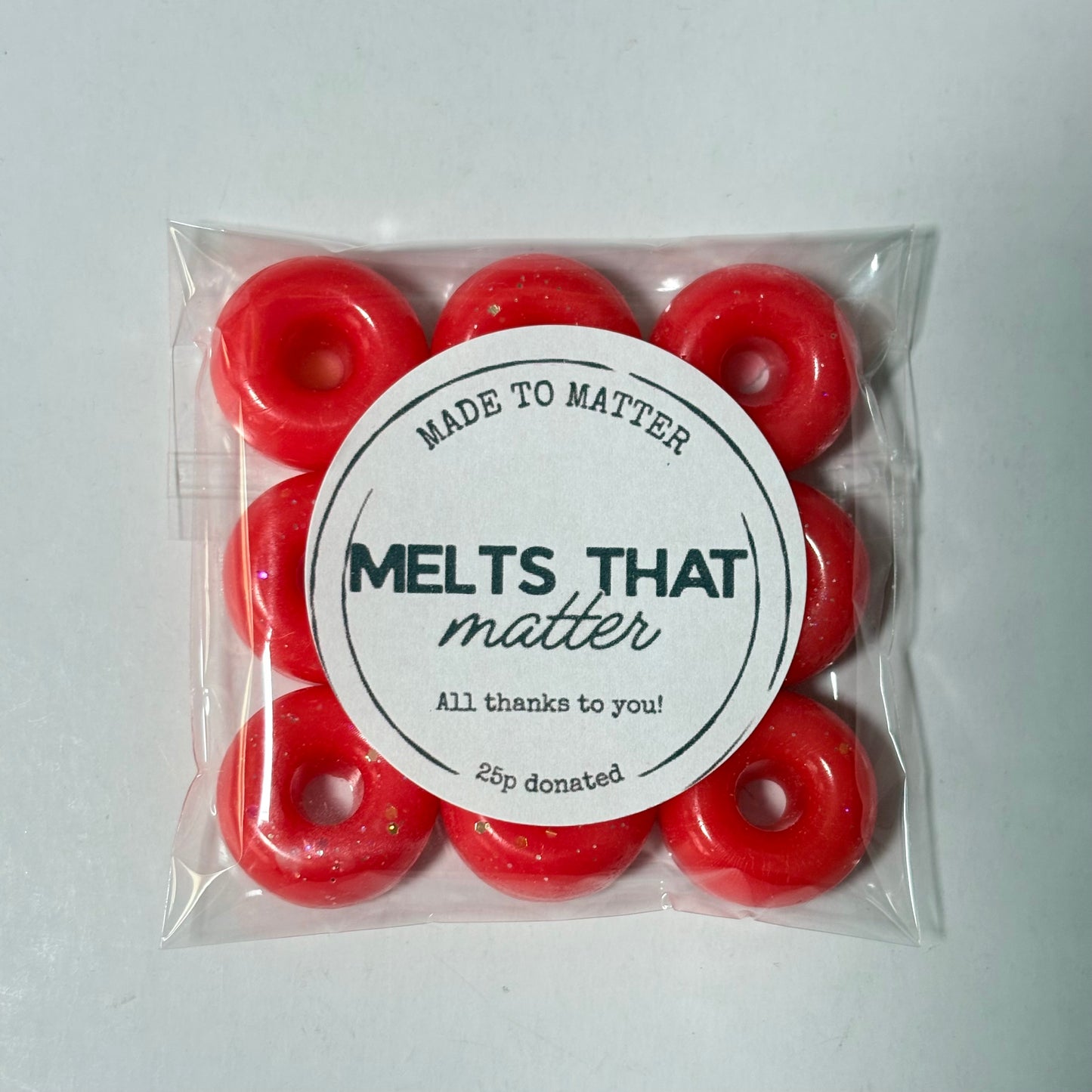 MELTS THAT MATTER - Red Poppies Scented Wax Melt