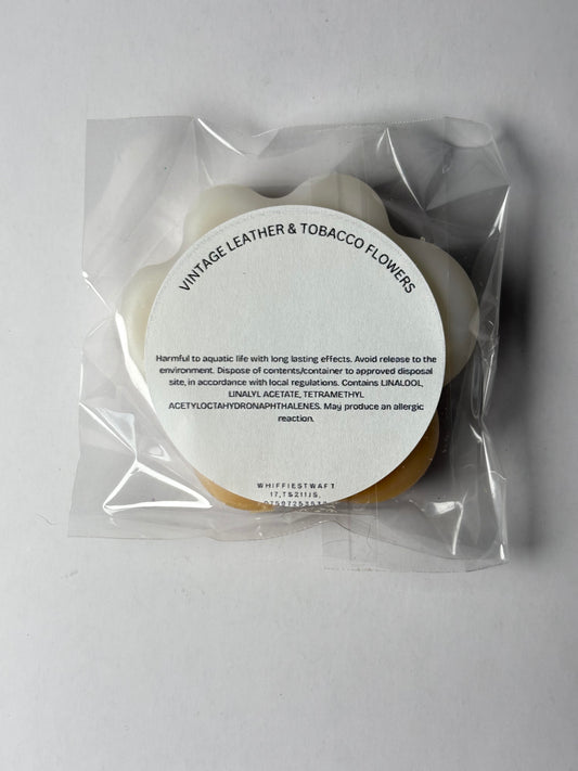 MELTS THAT MATTER - Vintage Leather & Tobacco Flower Scented Wax Melt