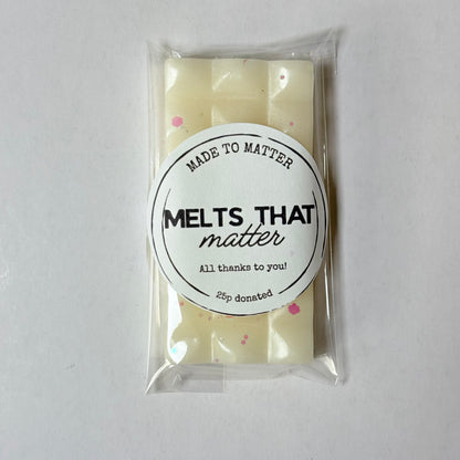 MELTS THAT MATTER - Lined Up Scented Wax Melt Mini Snap