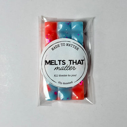 MELTS THAT MATTER - 10p Mix Up Scented Wax Melt Mini Snap