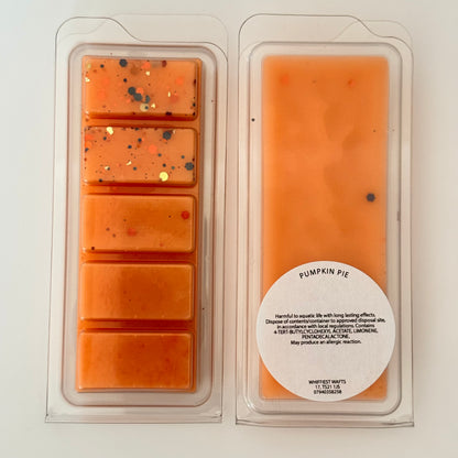 MELTS THAT MATTER - Pumpkin Pie Scented Wax Melt Snap Bar