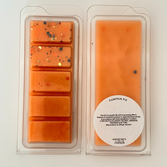 MELTS THAT MATTER - Pumpkin Pie Scented Wax Melt Snap Bar
