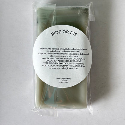 MELTS THAT MATTER -Ride Or Die Scented Wax Melt Mini Snap