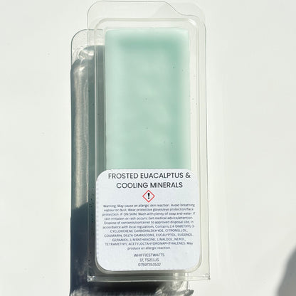 MELTS THAT MATTER - Frosted Eucalyptus & Cooling Minerals Scented Wax Melt Snap Bar