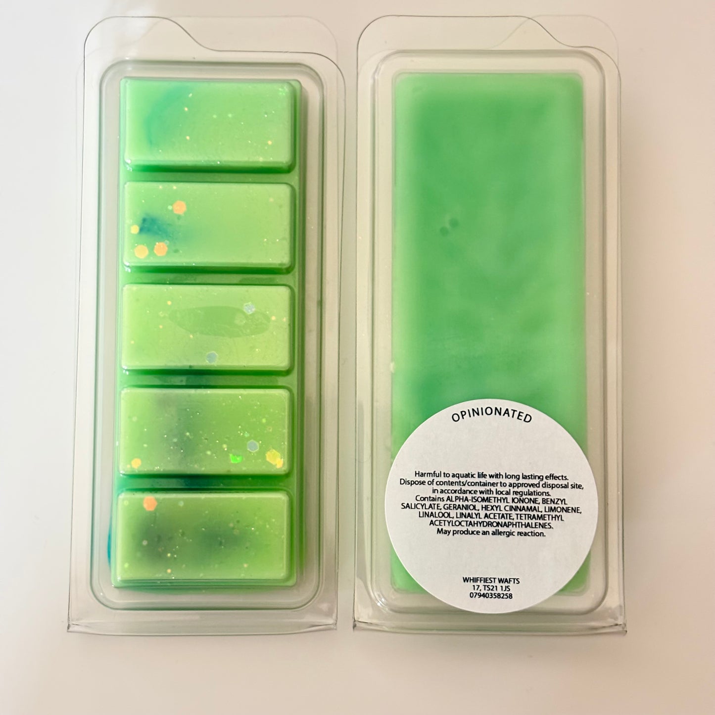 MELTS THAT MATTER - Opinionated Scented Wax Melt Snap Bar